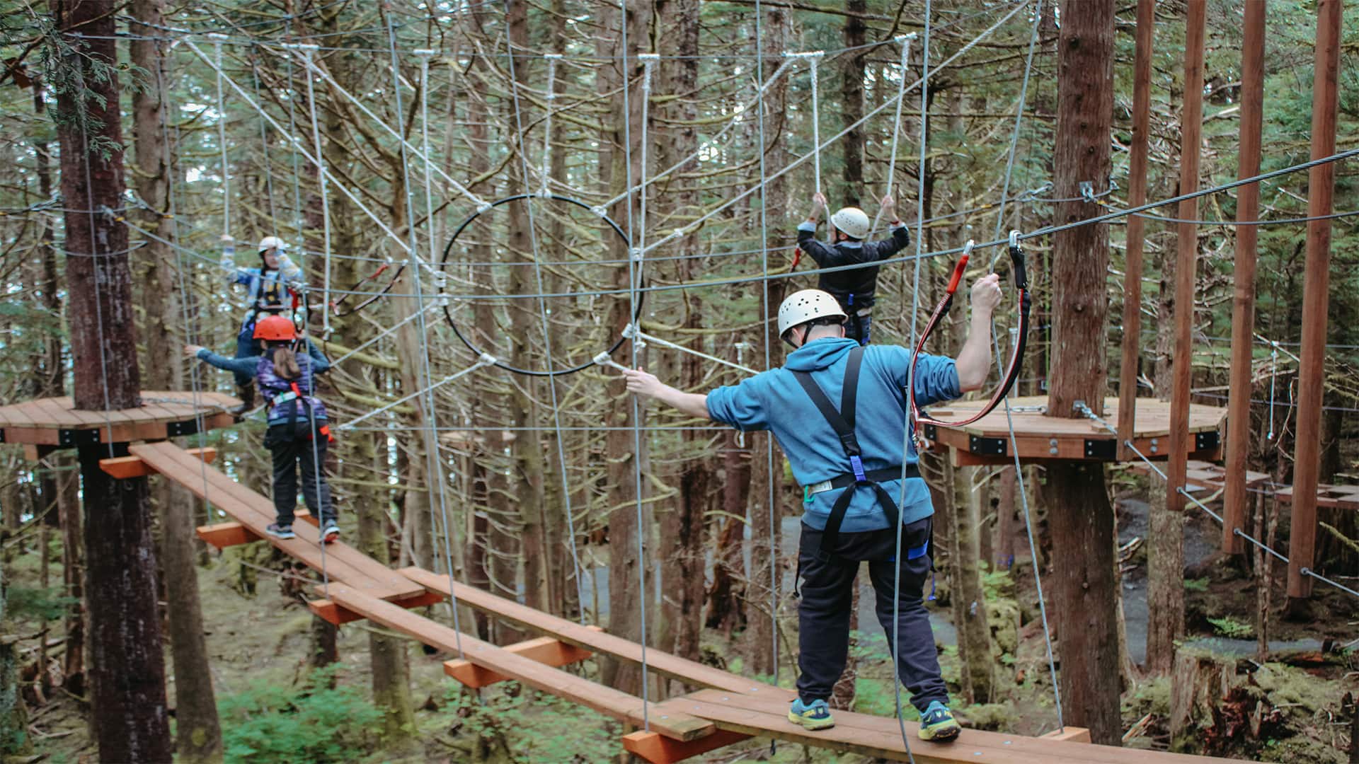 Sheet'ka Treetop Aerial Ropes Adventure